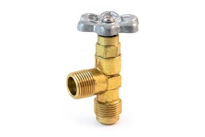 Male Pipe to Male Pipe Truck Valve, 1/2" & 5/8"