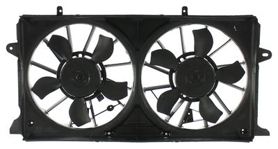 Agility Autoparts 6010288 Dual Radiator and Condenser Fan Assembly