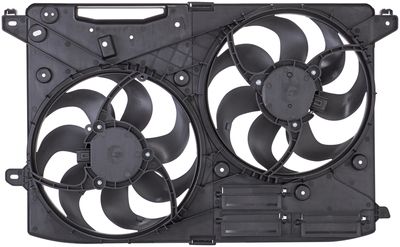 TYC 623870 Dual Radiator and Condenser Fan Assembly