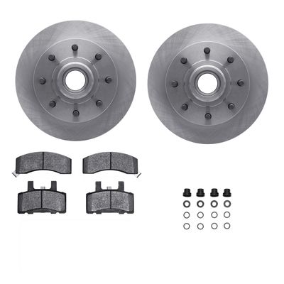 Dynamic Friction Company 6312-48026 Disc Brake Pad and Rotor / Drum Brake Shoe and Drum Kit