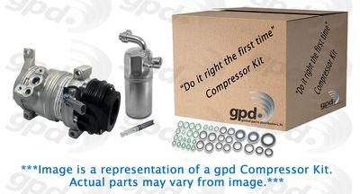 Global Parts Distributors LLC 9611704 A/C Compressor Kit
