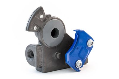 Anodized Gladhand, 38-Degree Bracket Mount, Service, Poly Seal