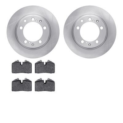 Dynamic Friction Company 6302-02018 Disc Brake Pad and Rotor / Drum Brake Shoe and Drum Kit