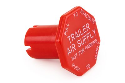 Knob, Dash Control Valve, Red Trailer Air Supply
