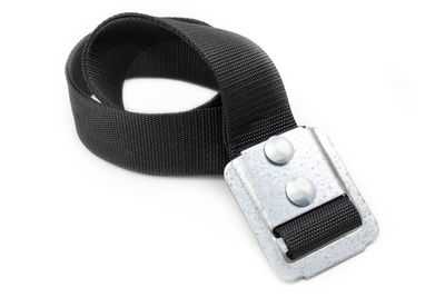 Pull Strap Assembly with Zinc Retainer, 15.50", Zinc rivets