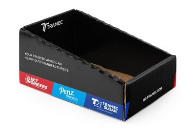 Branded Cardboard Display Box, 9"x6"x 4.5"