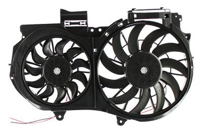 APDI 6010052 Dual Radiator and Condenser Fan Assembly