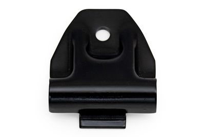 Bottom Roller Shaft Cover for 2" Rollers, 1 Stud, Black E-Coat