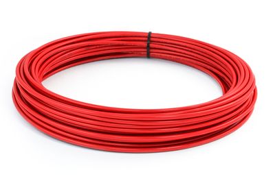 1/4" Nylon Tubing, Red, 100ft