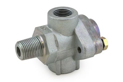 Check Valve, 2-Way, 3/8" Male Supply Port 1,  3/8" Female Supply Port 2, 3/8" Female Delivery Port 1, 3/8" Female Delivery Port 2, DC-4 Style