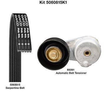 Dayco 5060815K1 Serpentine Belt Drive Component Kit