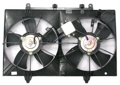 APDI 6036103 Dual Radiator and Condenser Fan Assembly