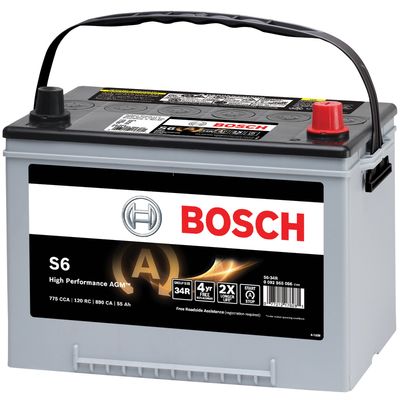 Bosch S6-34R Vehicle Battery