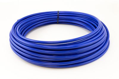 3/8" Nylon Tubing, Blue, 50ft