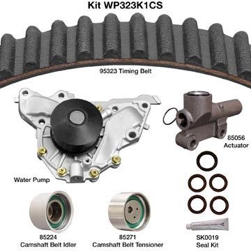 Dayco WP323K1CS Engine Timing Belt Kit with Water Pump
