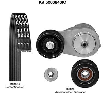 Dayco 5060840K1 Serpentine Belt Drive Component Kit