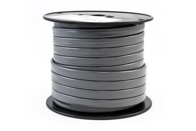 Trailer Cable, Flat Gray, 4/14 GA, 100ft