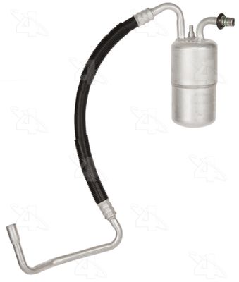 Global Parts Distributors LLC 4811368 A/C Accumulator with Hose Assembly