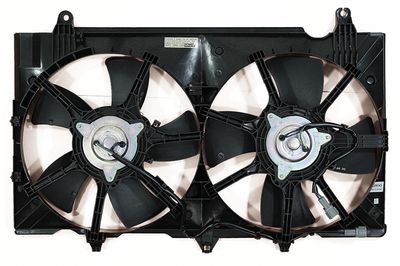 Agility Autoparts 6029143 Dual Radiator and Condenser Fan Assembly