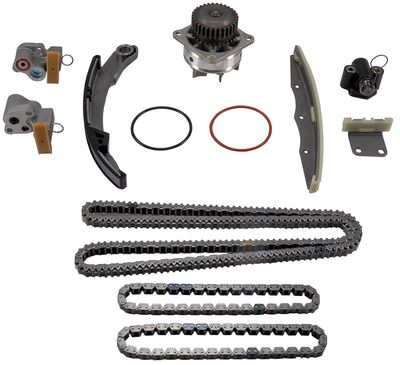 Melling 3-720SAXHWP Engine Timing Chain Kit with Water Pump