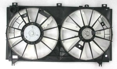Agility Autoparts 6025106 Dual Radiator and Condenser Fan Assembly