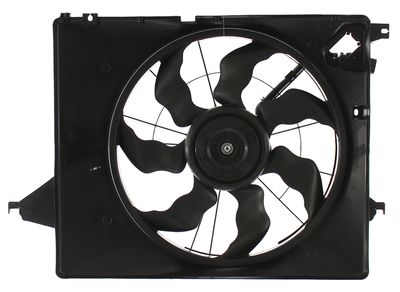 Agility Autoparts 6010257 Dual Radiator and Condenser Fan Assembly
