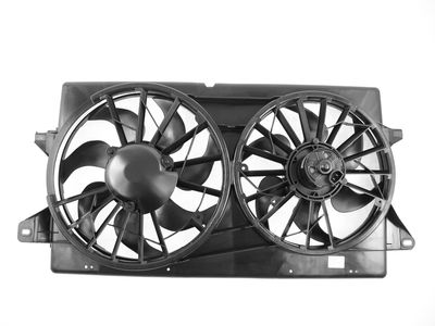Agility Autoparts 6018122 Dual Radiator and Condenser Fan Assembly