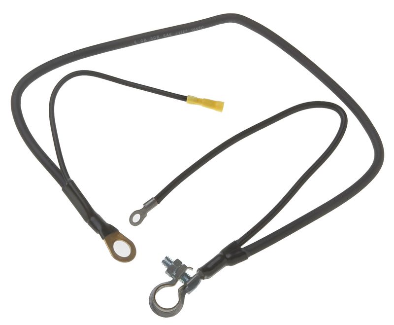 ACDelco 6LF27XH Professional 6 Gauge Negative Top Terminal Battery Cable with Auxiliary Leads 