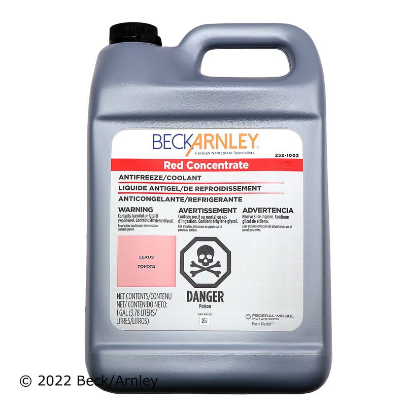 Beck/Arnley 252-1002 Engine Coolant / Antifreeze